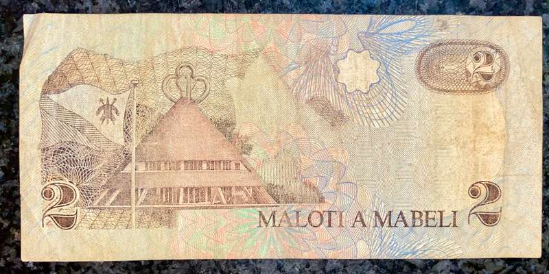 Lesotho 2 maloti 1989