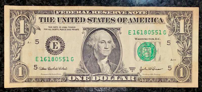 USA 1 dollar 2003 Richmond Federal reserve