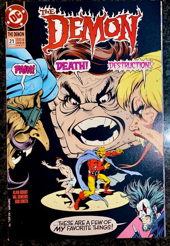 DC Comics - DEMON 1992 no 21 excellent condition in sleeve