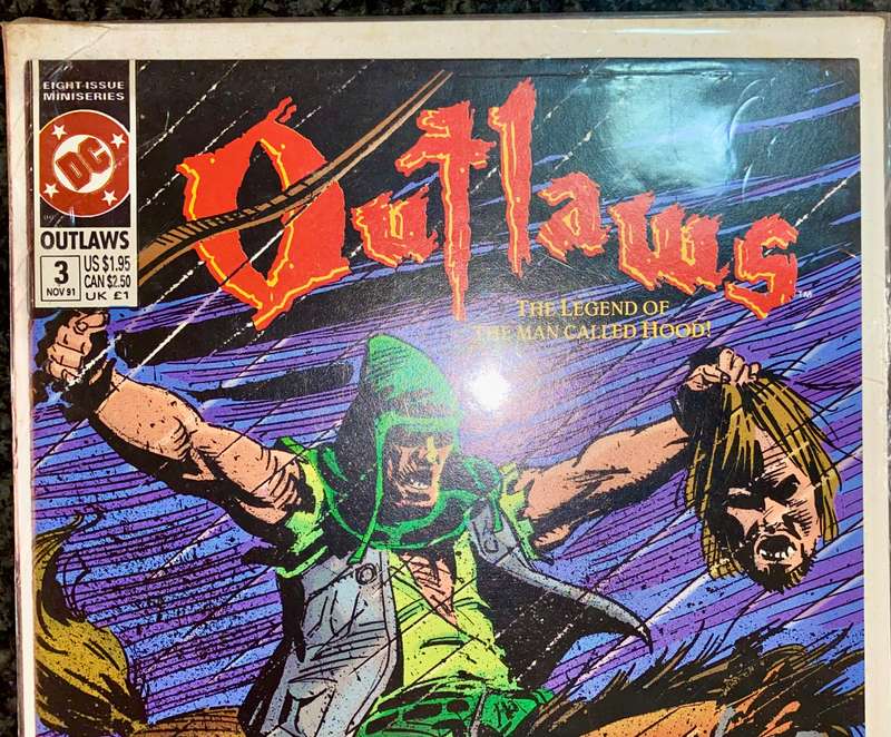 DC Comics - Outlaws 1991 no 3 excellent condition in sleeve