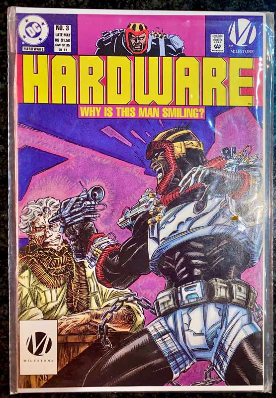 DC Comics - hardware 1993 no 3 excellent condition in sleeve