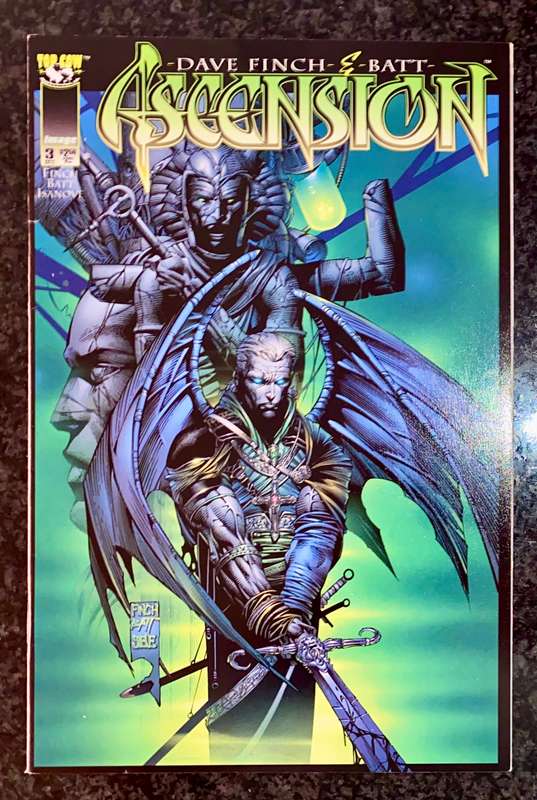 Top Cow Image comics - Ascension set - 1997 no 3 to 6 all excellent condition in sleeve's