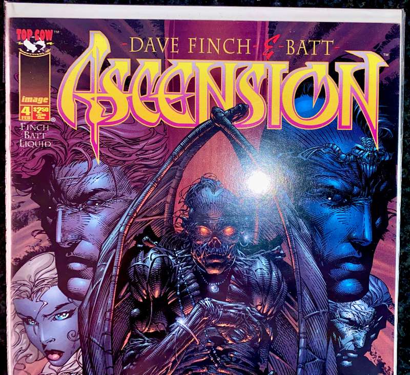 Top Cow Image comics - Ascension set - 1997 no 3 to 6 all excellent condition in sleeve's