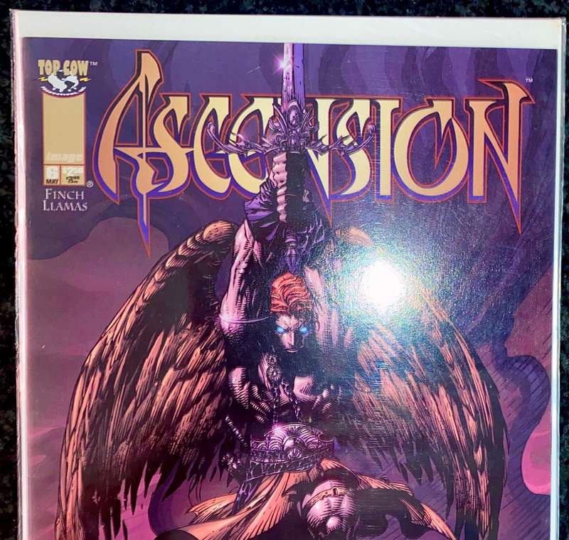 Top Cow Image comics - Ascension set - 1997 no 3 to 6 all excellent condition in sleeve's
