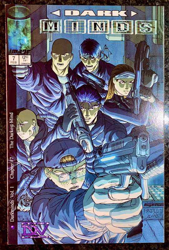 Image comics - Dark Minds set - 1997 no 4 - 6 - 7 all excellent condition in sleeve's