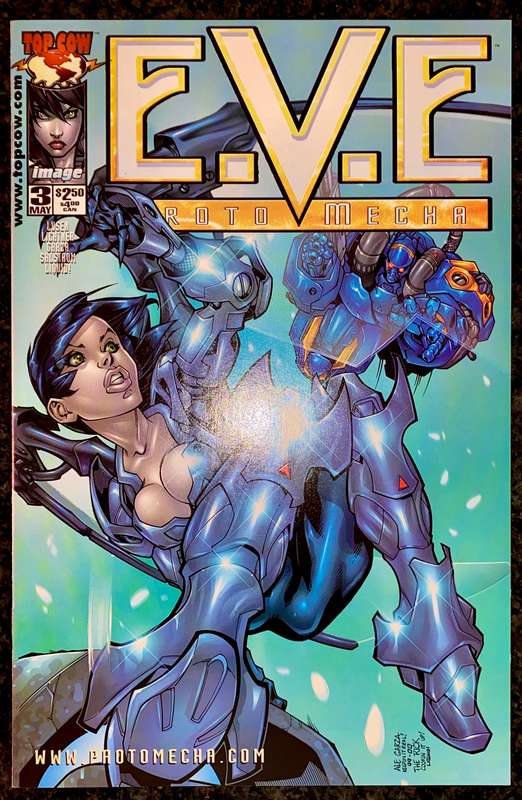 Image comics - E.V.E set - 2000 no 3 & 4 all excellent condition in sleeve's