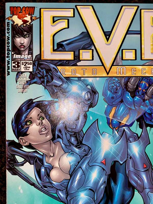 Image comics - E.V.E set - 2000 no 3 & 4 all excellent condition in sleeve's