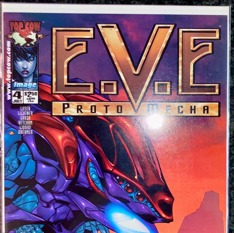 Image comics - E.V.E set - 2000 no 3 & 4 all excellent condition in sleeve's