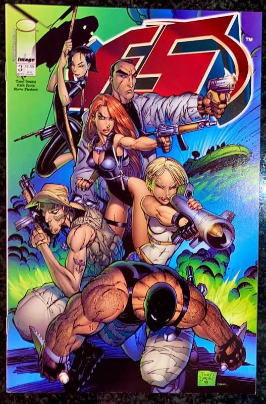 Image comics - F.5 set - 1996 no 3 & 4 all excellent condition in sleeve's