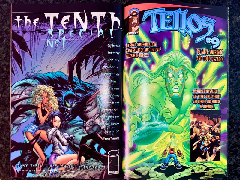 Image comics - F.5 set - 1996 no 3 & 4 all excellent condition in sleeve's