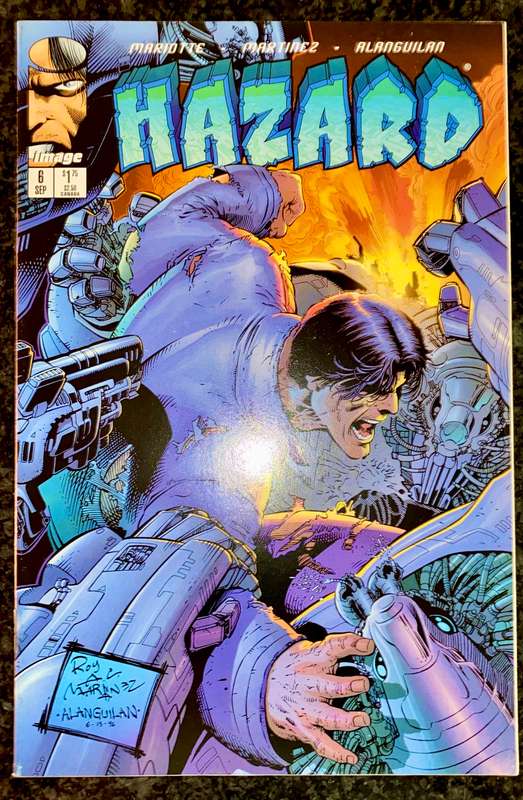 Image comics - HAZARD set - 1996 no 3 & 6 all excellent condition in sleeve's