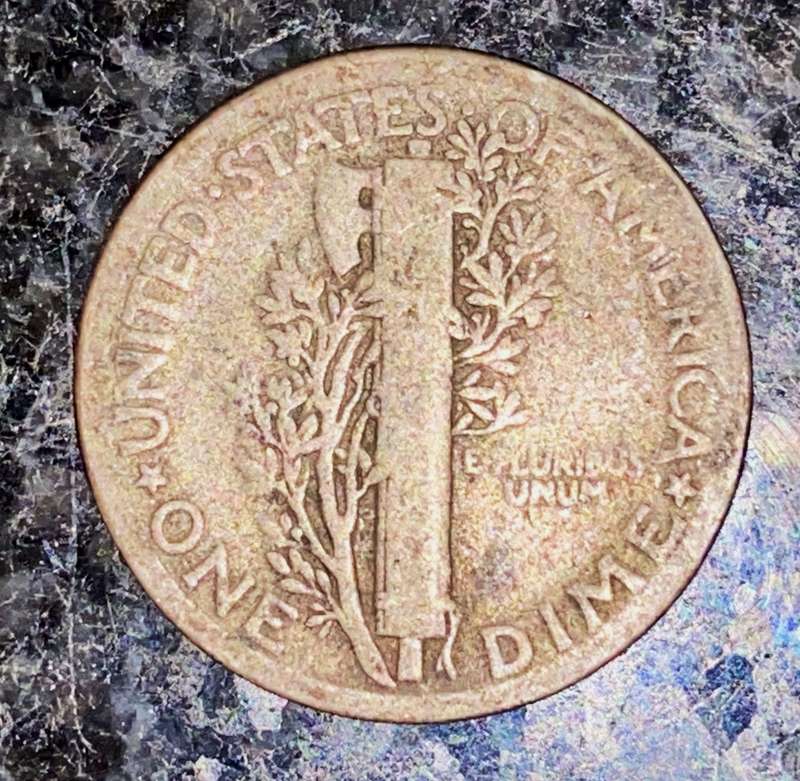USA 1918 -- 1 DIME -- 900 silver