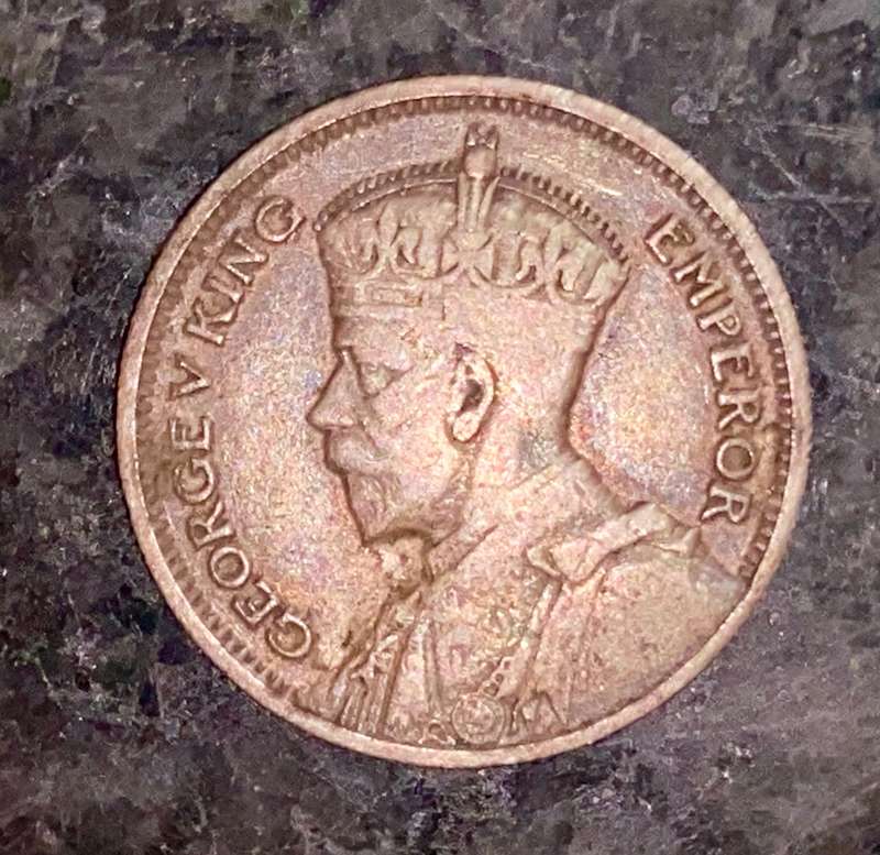 Southern Rhodesia 1932 -- 6pence -- sterling silver