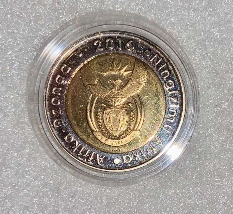 South Africa Oom Paul Mintmark Proof R5 -- 2016 -- mintage 397 - in original box with certificate