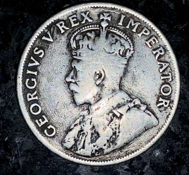 S A Union. silver 2 shilling 1924