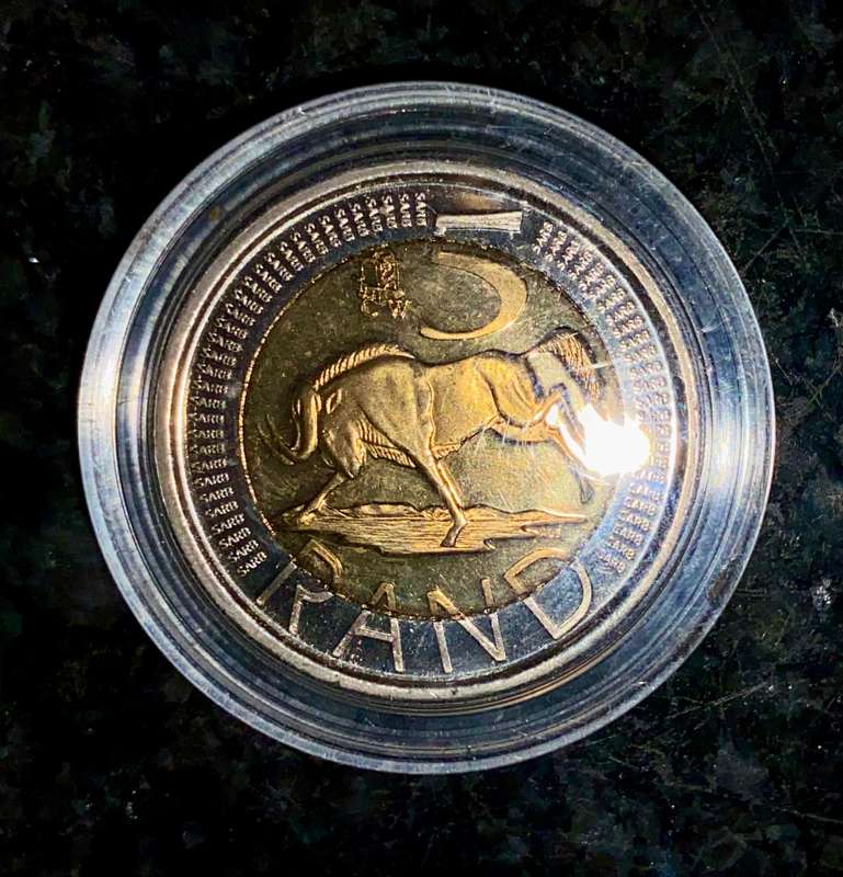 South Africa Oom Paul Mintmark R5 -- 2007 -- in capsule