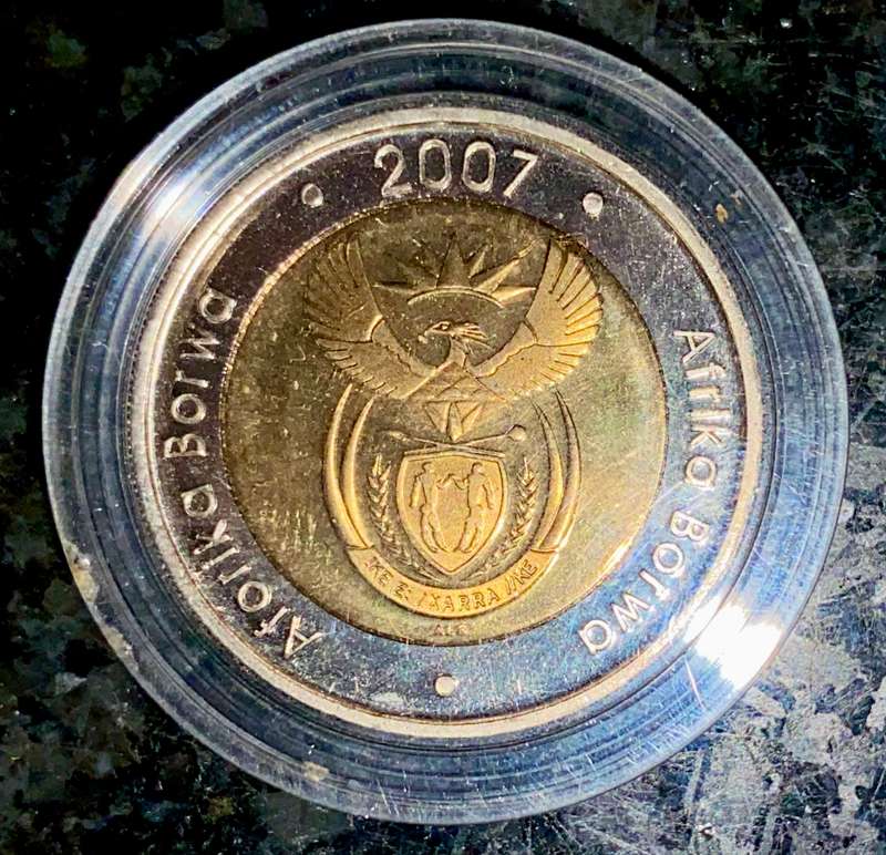 South Africa Oom Paul Mintmark R5 -- 2007 -- in capsule