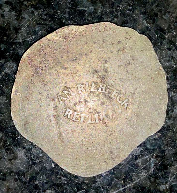 Piece of Eight - Spanish Cob - 8 real - Van Riebeeck replica