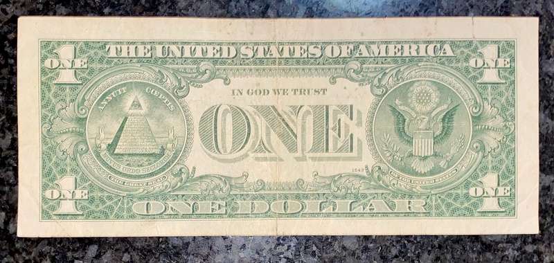 USA 1 dollar San Francisco Federal mint 1969