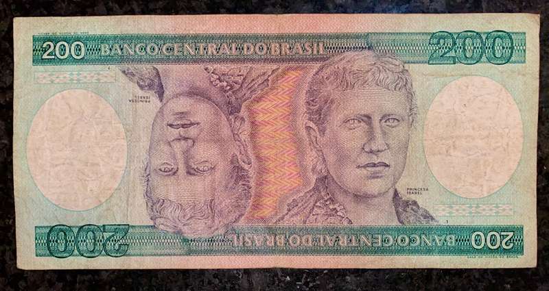 Brasil 200 cruzeiros nd