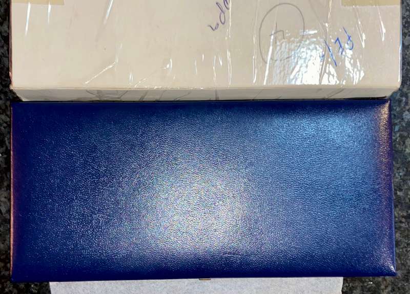 South Africa Proof set silver R1 TO 1 cent + nickel R1 - 1988 blue SA mint box with cover