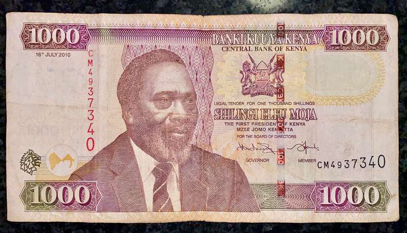 KENYA 1000 SHILLING 2010