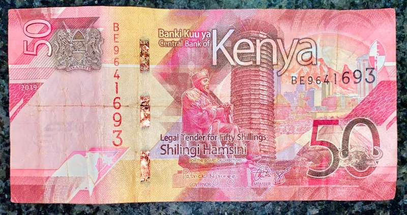 KENYA 50 SHILLING 2019