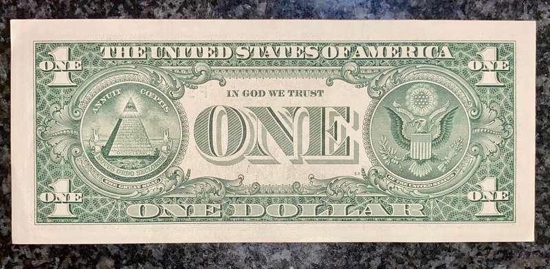 USA 1 dollar Atlanta Federal reserve bank 2009