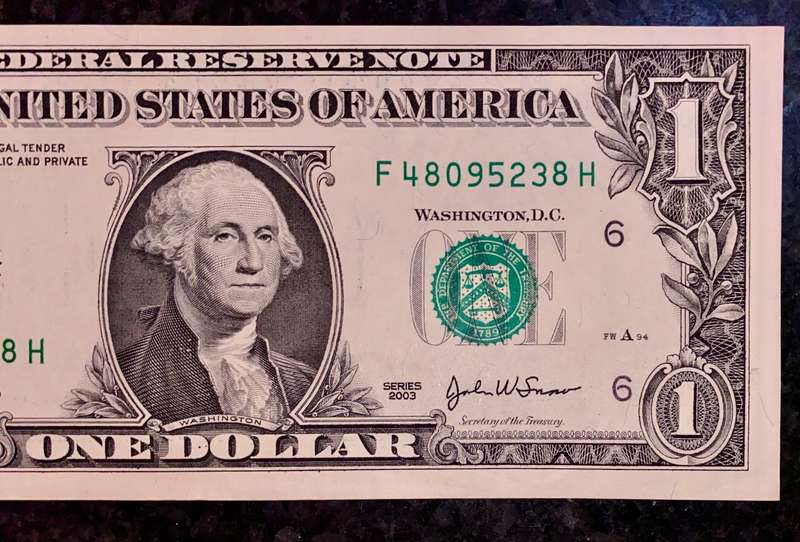USA 1 dollar Atlanta Federal Bank 2003