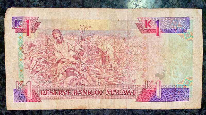 MALAWI 1 KWACHA 1990