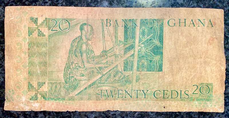 GHANA 20 CEDIS 1982