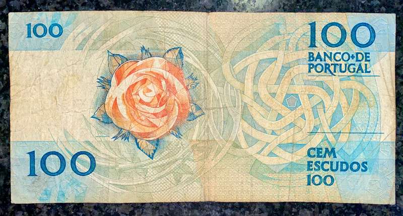 PORTUGAL 100 REIS 1987