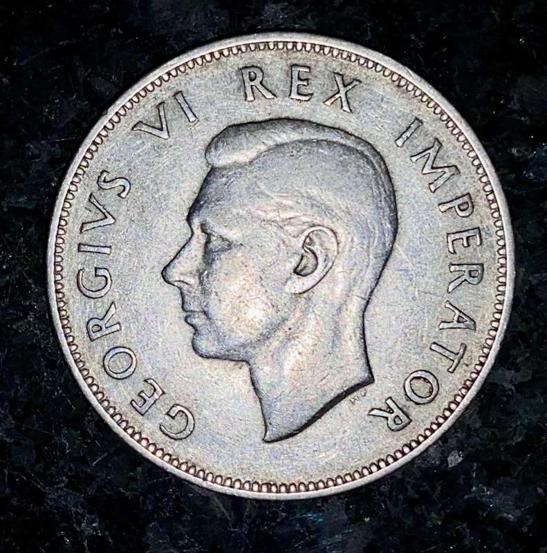 SA Union silver 2 1/2 shilling 1947