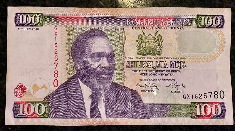 KENYA 100 SHILLING 2010
