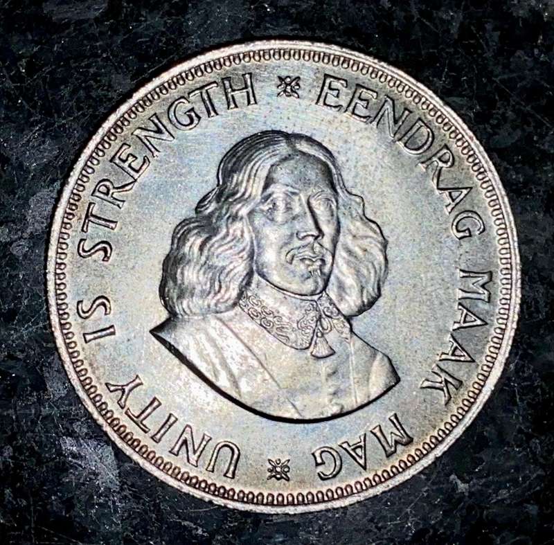 South Africa. Silver 20 cent 1961 good condition