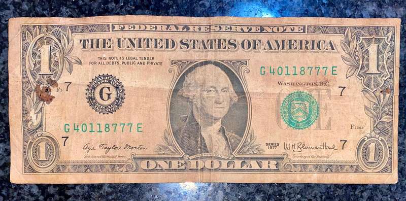 USA 1 dollar 2006 New York federal reserve bank