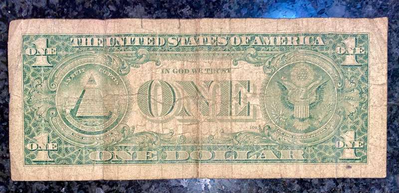 USA 1 dollar 1977 Chicago federal reserve bank