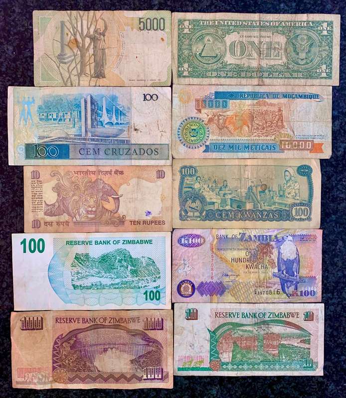 International lot Various Country's (1 bid takes all 10)