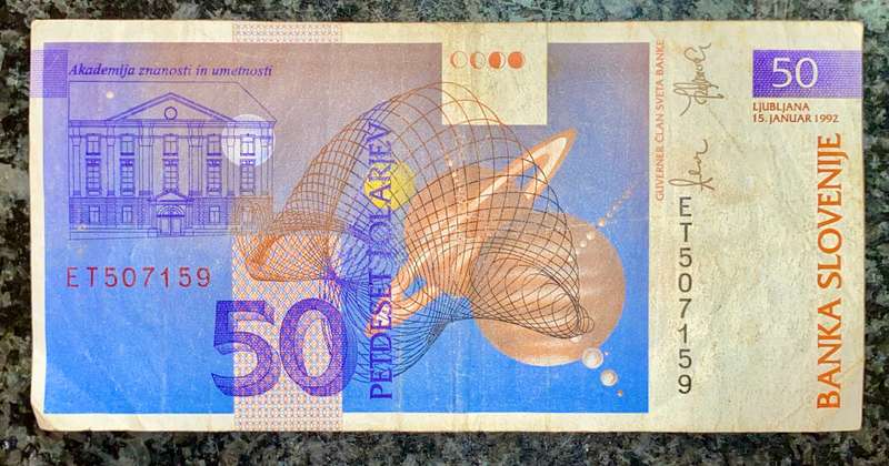 SLOVENIA 10 TOLAR 1992