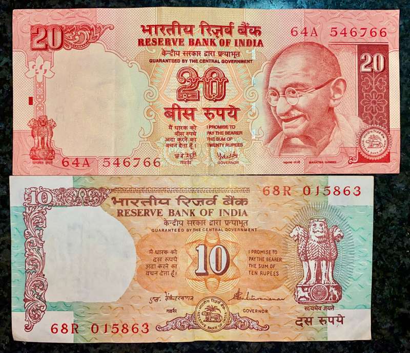 INDIA SET 20 RUPEE 2006 & 10 RUPEE ND(1 BID TAKES ALL)