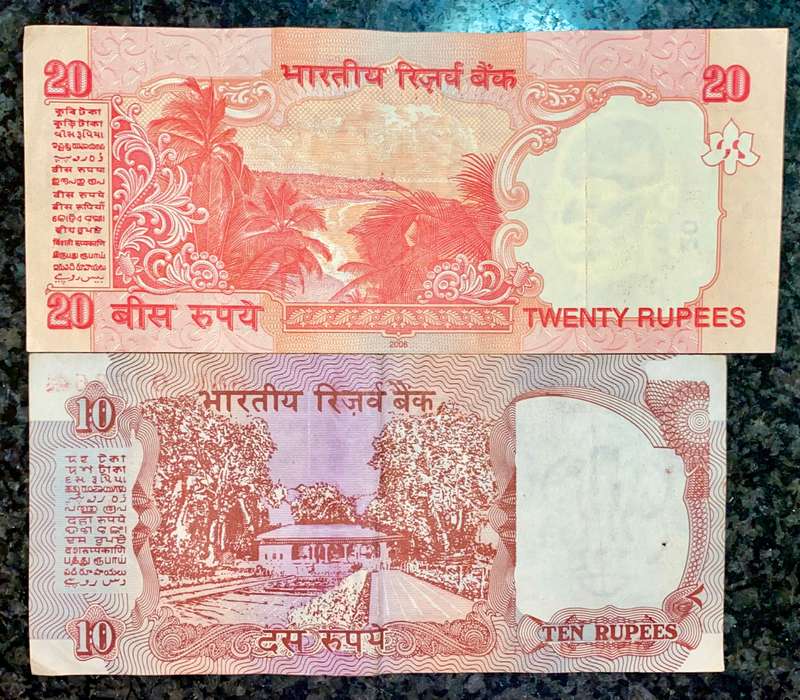 INDIA SET 20 RUPEE 2006 & 10 RUPEE ND(1 BID TAKES ALL)