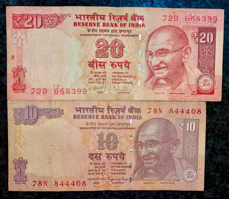 INDIA SET 20 RUPEE 2014 & 10 RUPEE 2012(1 BI D TAKES ALL)