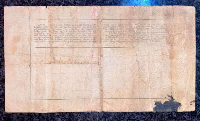Z.A.R Pretoria 10 pound Government Noot 28-05-1900 - missing NO prefix - 2391 Spade Boarder