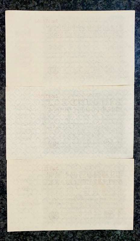 Germany. 100 million mark in sequence 471359-357 unc 1923 (1 bid takes all)