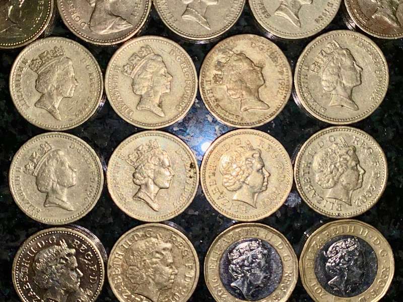 Great Britain. Collection 1 pound 1983-84-85-86-88-89-90-92-93-96-97-01-02-05-12-16-17