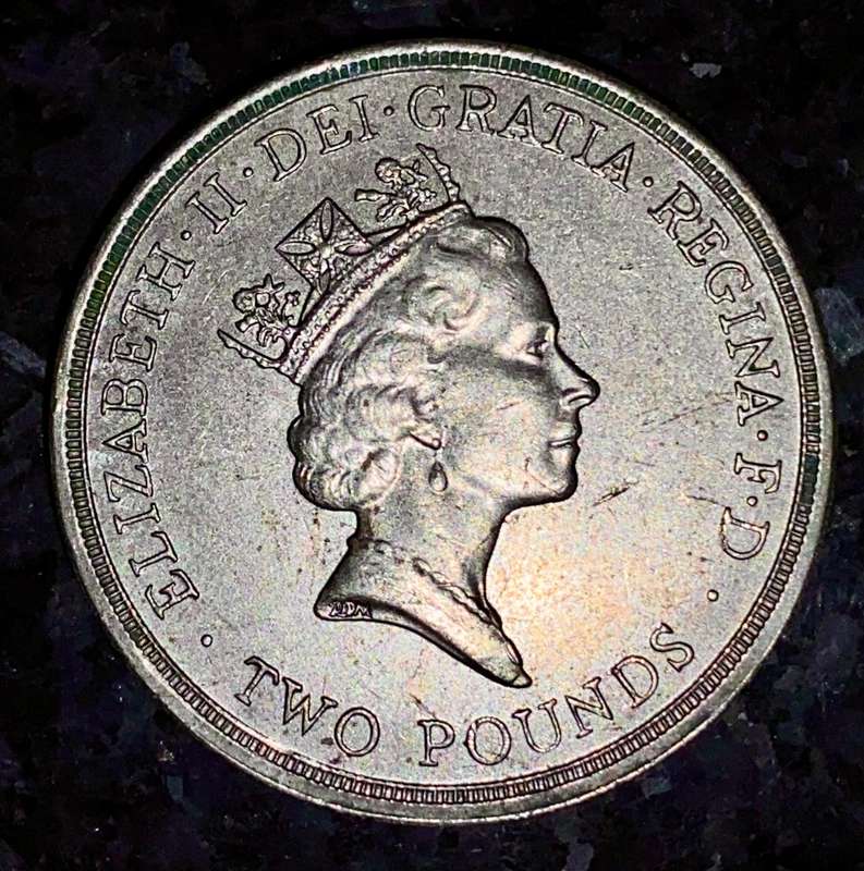 Great Britain. 2 pound 1994