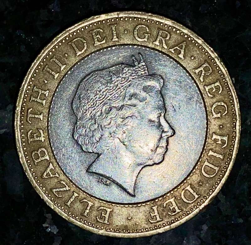 Great Britain. 2 pound 1998