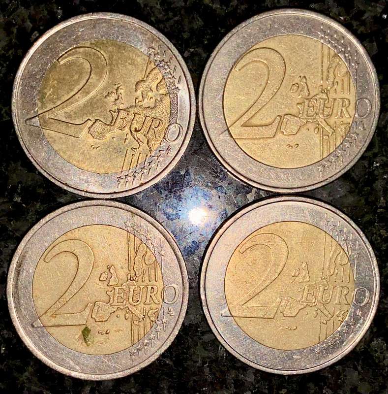 Euro Set - 2 Euro's - (1 bid takes all)