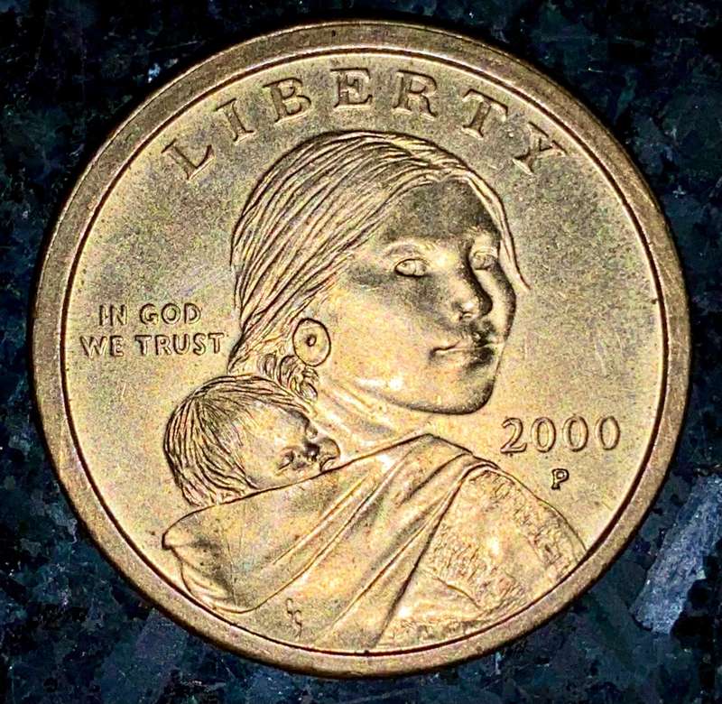 USA 1 dollar 2000 Philadelphia mint