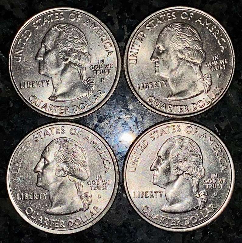 U S A  - 50 States Collection 1/4 dollar 2001 (1 bid takes all)